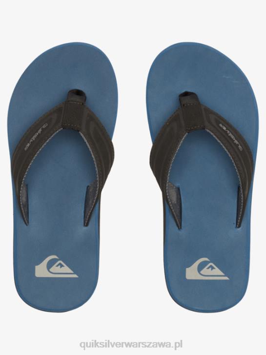 mężczyźni Quiksilver sandały wsuwane z rdzeniem małpy 4DBV975 niebieski 1