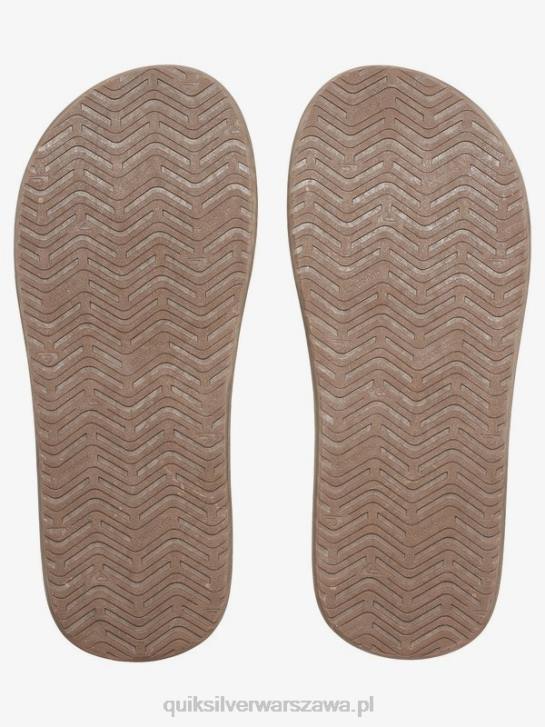 mężczyźni Quiksilver sandały z małpim kluczem 4DBV1644 czarny brązowy