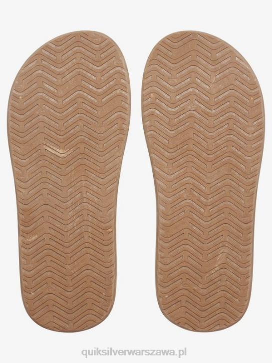 mężczyźni Quiksilver sandały z małpim kluczem 4DBV1646 brązowo-czarny