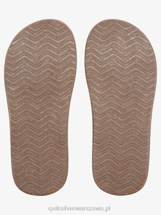 mężczyźni Quiksilver sandały z małpim kluczem 4DBV1647 jasnobrązowy - stały