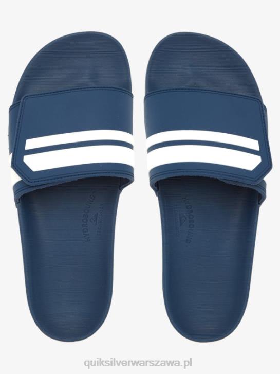 mężczyźni Quiksilver suwaki regulacji rivi slide 4DBV1017 niebiesko biały