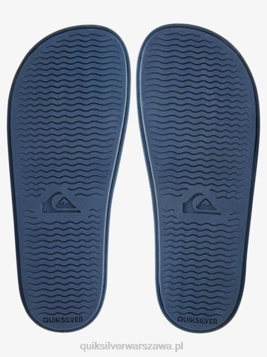 mężczyźni Quiksilver suwaki regulacji rivi slide 4DBV1017 niebiesko biały
