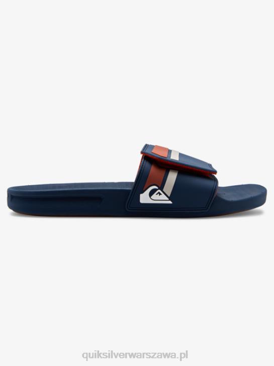 mężczyźni Quiksilver suwaki regulacji rivi slide 4DBV1019 niebieski 1
