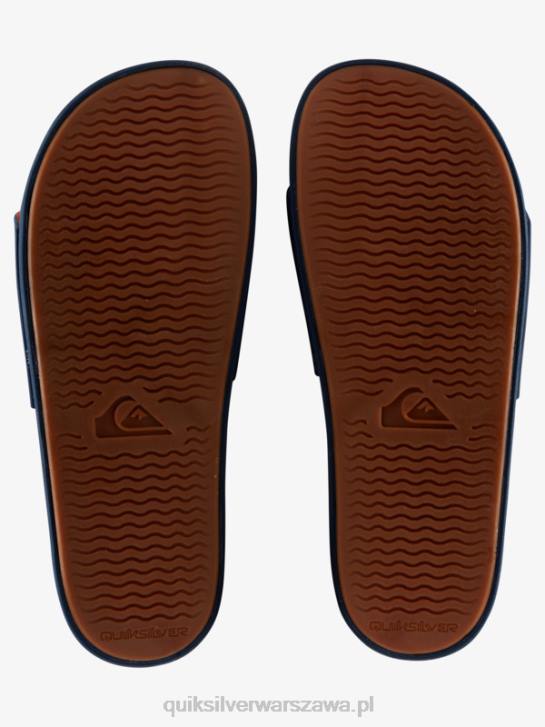 mężczyźni Quiksilver suwaki regulacji rivi slide 4DBV1019 niebieski 1