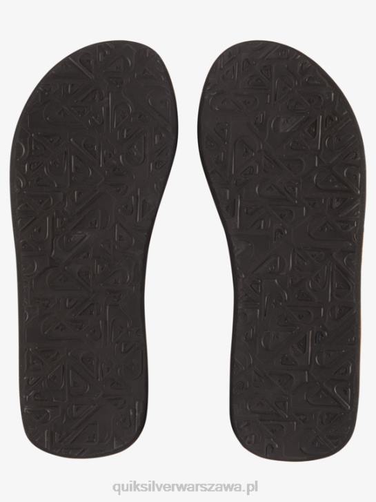 mężczyźni Quiksilver wygodne sandały molokai 4DBV493 szary 1