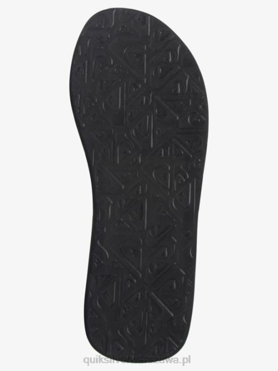 mężczyźni Quiksilver wygodne sandały molokai 4DBV495 czarny/różowy/niebieski