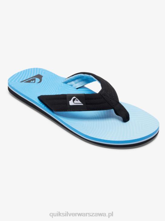 mężczyźni Quiksilver wygodne sandały molokai 4DBV503 niebieski 8