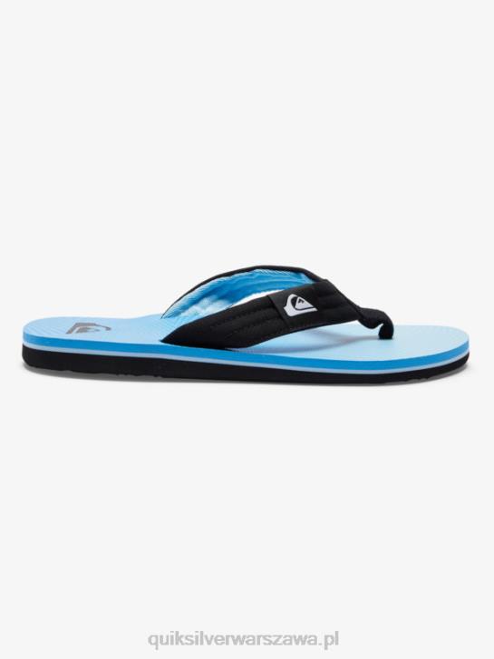 mężczyźni Quiksilver wygodne sandały molokai 4DBV503 niebieski 8
