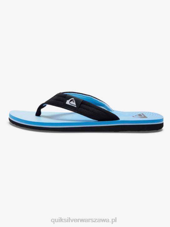 mężczyźni Quiksilver wygodne sandały molokai 4DBV503 niebieski 8