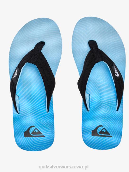 mężczyźni Quiksilver wygodne sandały molokai 4DBV503 niebieski 8