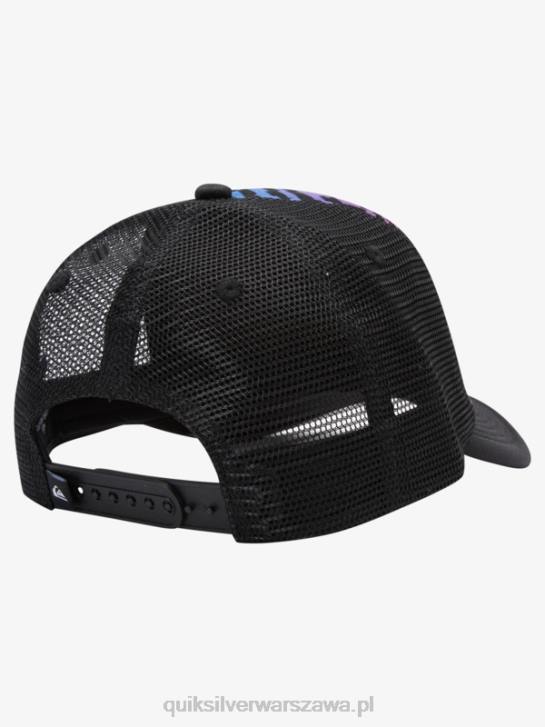 chłopcy Quiksilver 8-16 czapka typu trucker buzzard coop 4DBV2044 ognisty koral