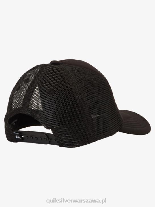 chłopcy Quiksilver Podstępna czapka typu trucker 2-7 4DBV1891 czarny