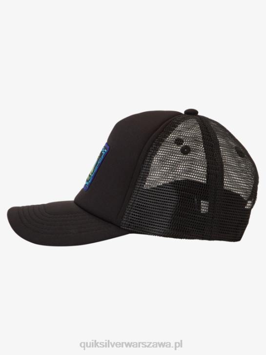 chłopcy Quiksilver Podstępna czapka typu trucker 2-7 4DBV1891 czarny