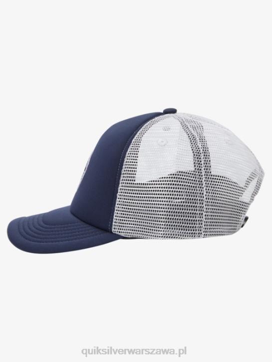 chłopcy Quiksilver Podstępna czapka typu trucker 2-7 4DBV1892 granatowa marynarka