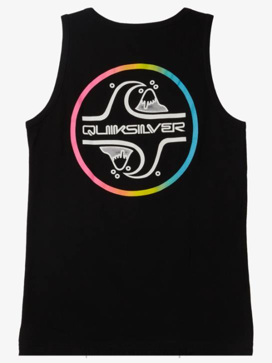chłopcy Quiksilver T-shirt typu bubble tank z rdzeniem 8-16 4DBV2228 czarny