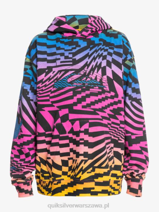 chłopcy Quiksilver Bluza oversize z kapturem 8-16 razy radykalna 4DBV2051 radykalne czasy pink glo 231