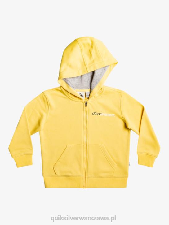 chłopcy Quiksilver Zapinana na zamek bluza z kapturem 2-7 w stylu retro 4DBV2235 wyżlin