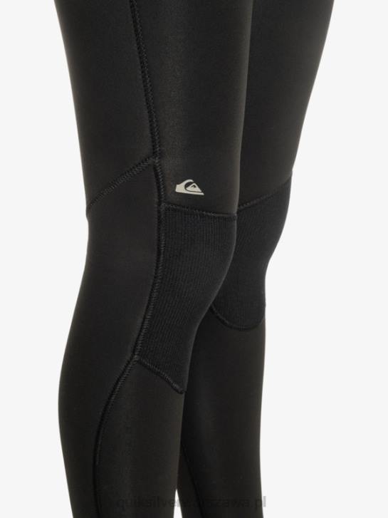 chłopcy Quiksilver 8-16 3/2mm pianka do codziennych sesji z suwakiem z tyłu 4DBV2224 czarny