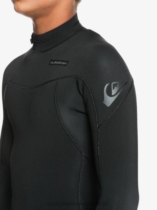 chłopcy Quiksilver 8-16 sesji 4/3mm l/sl fullsuit 4DBV2188 czarny