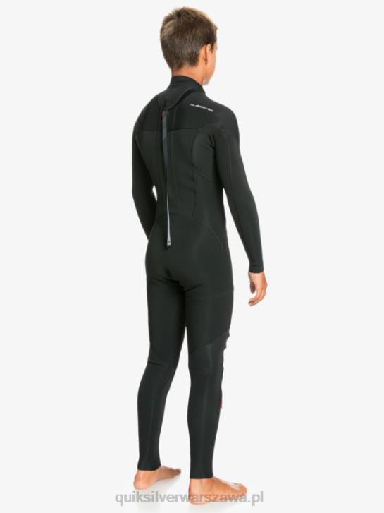 chłopcy Quiksilver 8-16 sesji 4/3mm l/sl fullsuit 4DBV2188 czarny