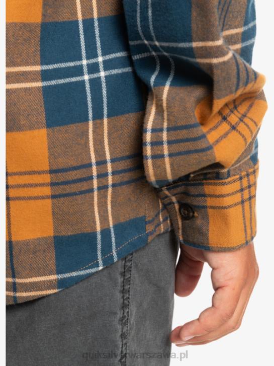 chłopcy Quiksilver 8-16 Haldonowa bluza z kapturem i długimi rękawami 4DBV2309 harelaw z brązowego cukru