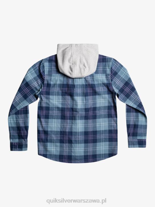 chłopcy Quiksilver 8-16 Haldonowa bluza z kapturem i długimi rękawami 4DBV2310 prowansalski niebieski harelaw