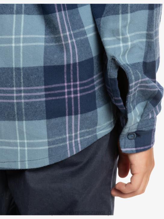 chłopcy Quiksilver 8-16 Haldonowa bluza z kapturem i długimi rękawami 4DBV2310 prowansalski niebieski harelaw