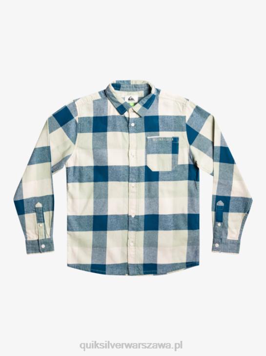 chłopcy Quiksilver 8-16 flanelowa koszula z długim rękawem Motherfly 4DBV2305 mędrzec pustynny