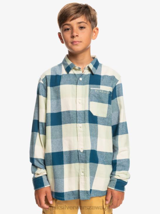 chłopcy Quiksilver 8-16 flanelowa koszula z długim rękawem Motherfly 4DBV2305 mędrzec pustynny