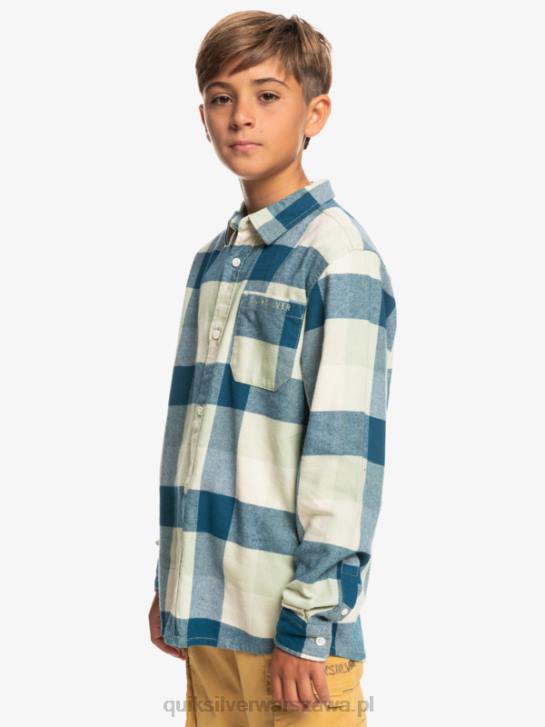 chłopcy Quiksilver 8-16 flanelowa koszula z długim rękawem Motherfly 4DBV2305 mędrzec pustynny
