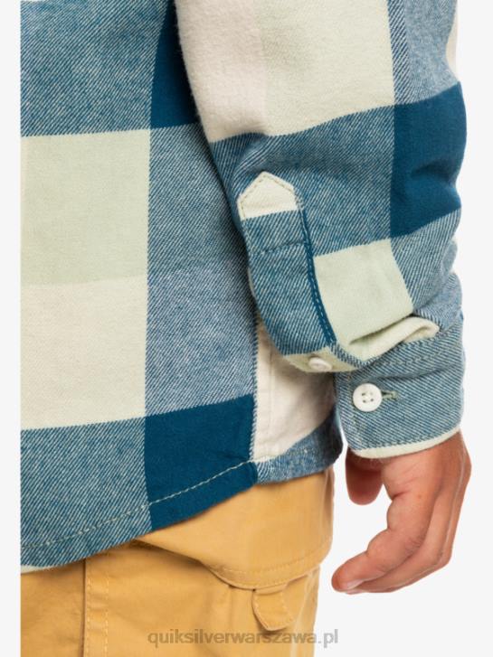 chłopcy Quiksilver 8-16 flanelowa koszula z długim rękawem Motherfly 4DBV2305 mędrzec pustynny