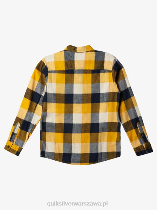 chłopcy Quiksilver 8-16 flanelowa koszula z długim rękawem Motherfly 4DBV2306 mucha brzozowa 223
