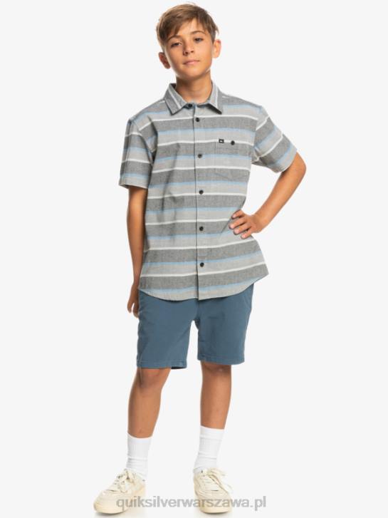 chłopcy Quiksilver Koszula 8-16 Cali Sunrise 4DBV2157 czarny cali wschód słońca 231