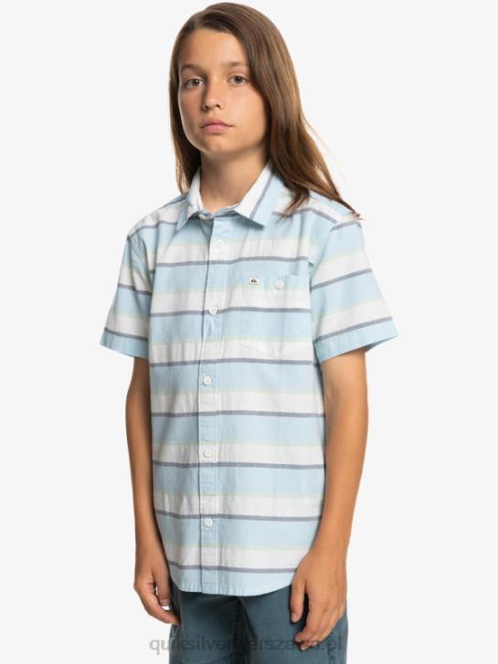 chłopcy Quiksilver Koszula 8-16 Cali Sunrise 4DBV2158 biały kalifornijski wschód słońca 231
