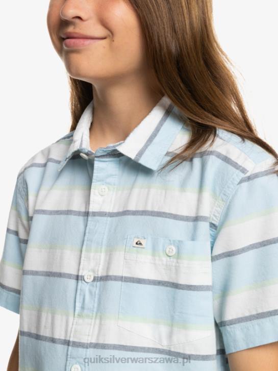 chłopcy Quiksilver Koszula 8-16 Cali Sunrise 4DBV2158 biały kalifornijski wschód słońca 231