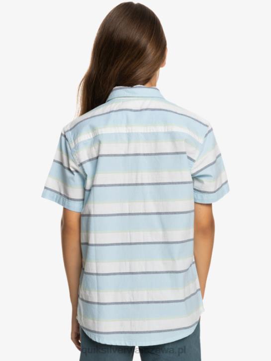 chłopcy Quiksilver Koszula 8-16 Cali Sunrise 4DBV2158 biały kalifornijski wschód słońca 231