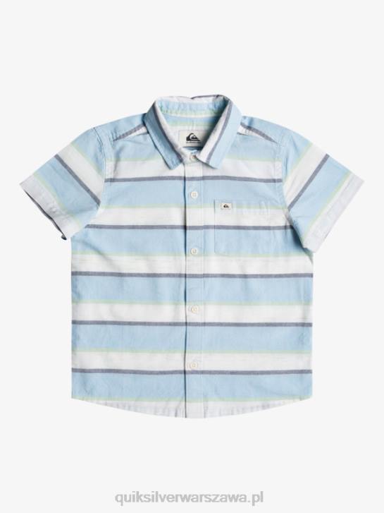 chłopcy Quiksilver Koszula w rozmiarze 2-7 Cali Sunrise 4DBV2218 biały kalifornijski wschód słońca 231