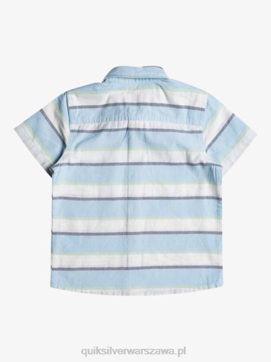 chłopcy Quiksilver Koszula w rozmiarze 2-7 Cali Sunrise 4DBV2218 biały kalifornijski wschód słońca 231