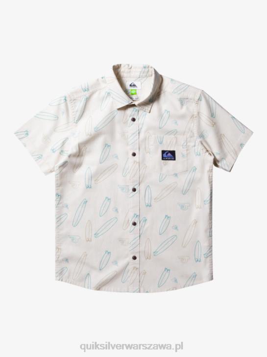 chłopcy Quiksilver gdzie jest moja koszulka z krótkim rękawem 4DBV2008 brzoza gdzie moja deska