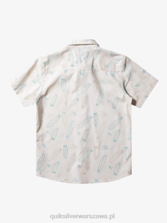 chłopcy Quiksilver gdzie jest moja koszulka z krótkim rękawem 4DBV2008 brzoza gdzie moja deska