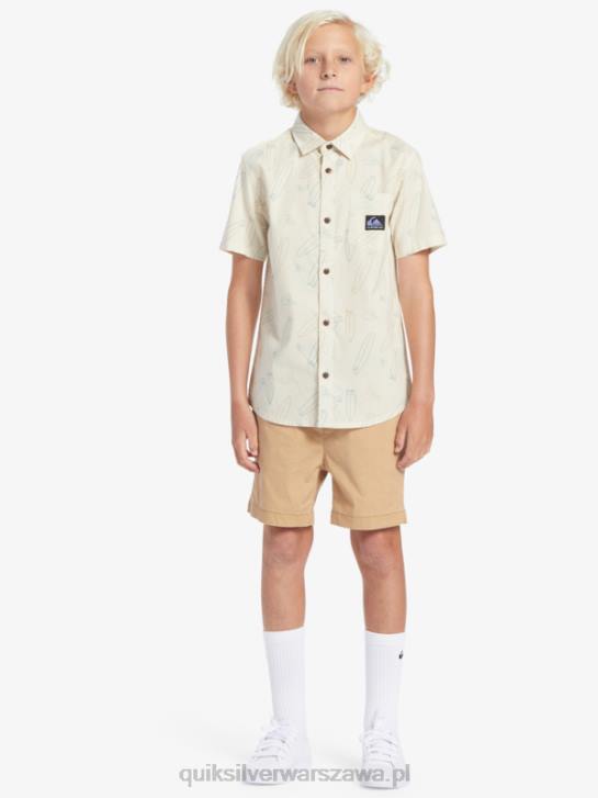 chłopcy Quiksilver gdzie jest moja koszulka z krótkim rękawem 4DBV2008 brzoza gdzie moja deska