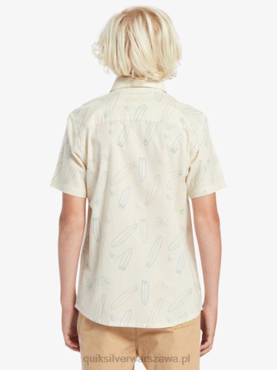 chłopcy Quiksilver gdzie jest moja koszulka z krótkim rękawem 4DBV2008 brzoza gdzie moja deska