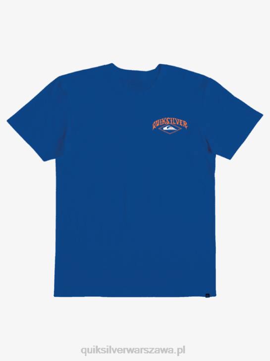 chłopcy Quiksilver 8-16 T-shirt surfer oftune 4DBV2178 nurkowanie w kolorze niebieskim