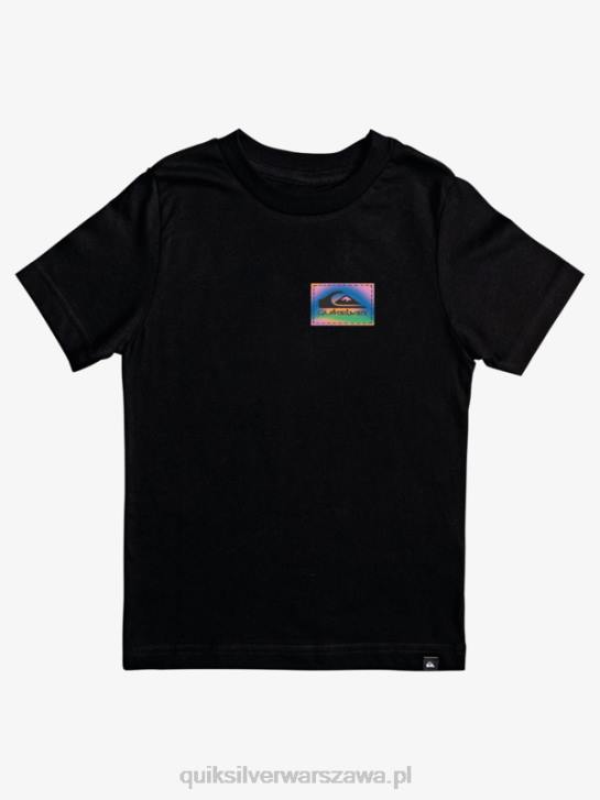 chłopcy Quiksilver 8-16 kolorowych t-shirtów 4DBV2173 czarny
