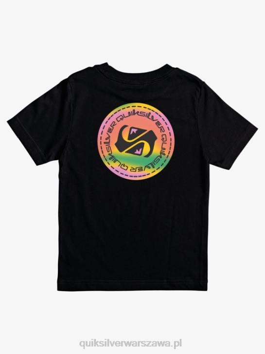 chłopcy Quiksilver 8-16 kolorowych t-shirtów 4DBV2173 czarny