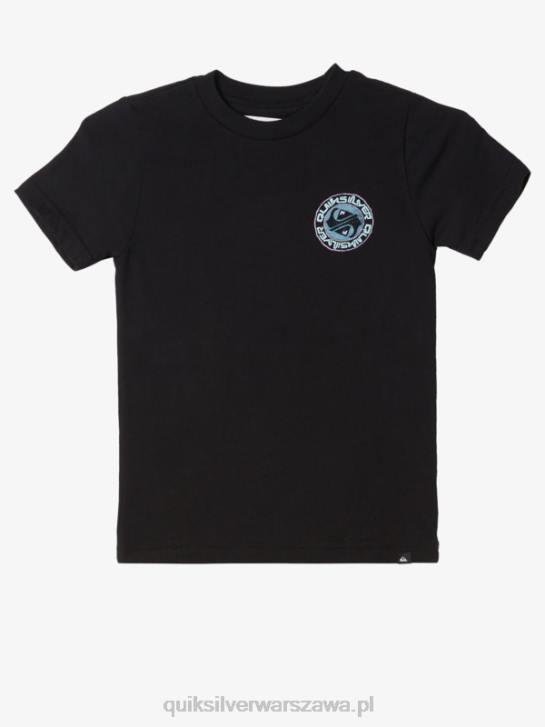 chłopcy Quiksilver Koszulka 2-7 słonych opowieści 4DBV1952 czarny