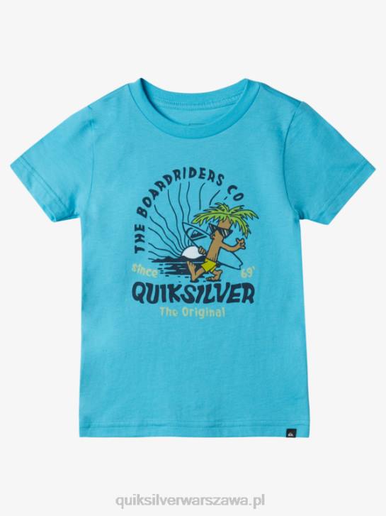 chłopcy Quiksilver Koszulka 2-7 spokojny umysł 4DBV1938 rzeczny błękit