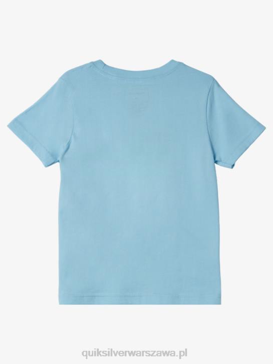 chłopcy Quiksilver Koszulka surfingowa 2-7 4DBV2160 niebieskie niebo