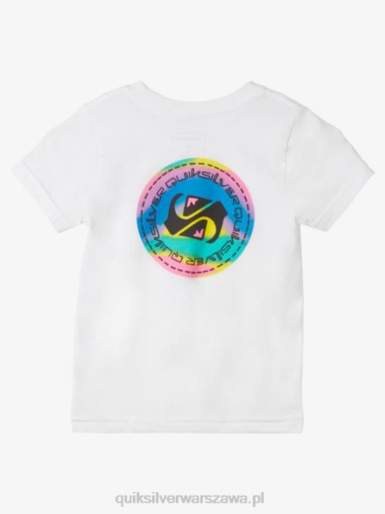 chłopcy Quiksilver Przepływowa koszulka w 2-7 kolorach 4DBV2094 biały