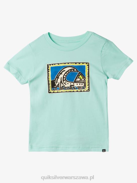 chłopcy Quiksilver Tradycyjna koszulka 2-7 rad 4DBV1958 szkło plażowe